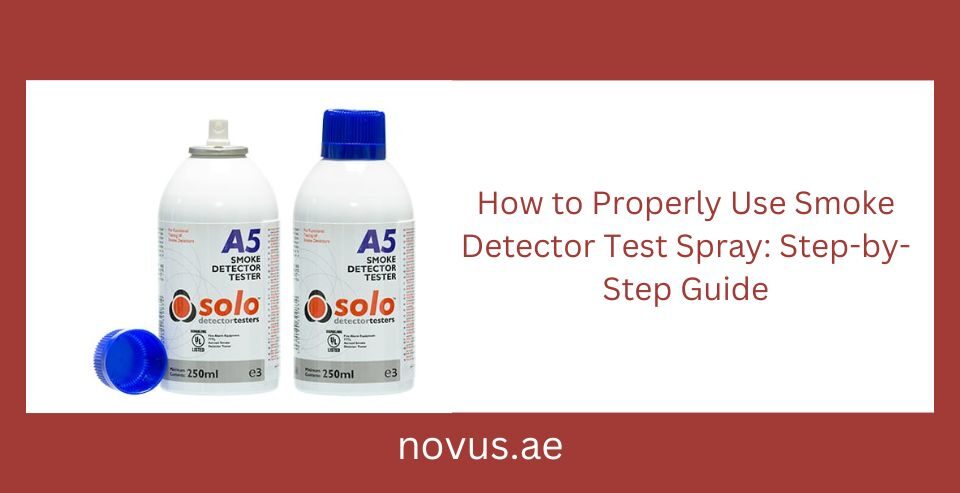 How to Properly Use Smoke Detector Test Spray: Step-by-Step Guide