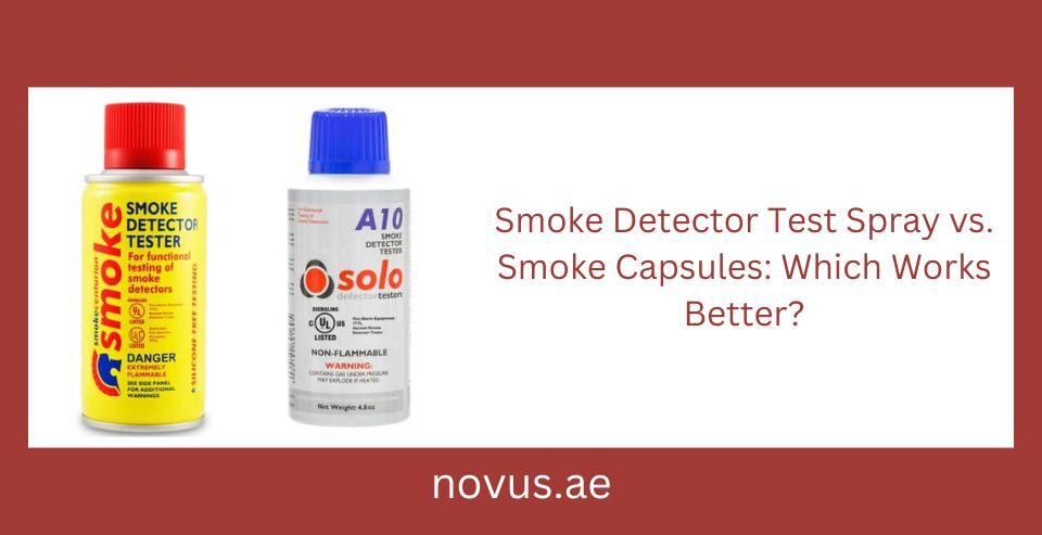 Smoke Detector Test Spray vs. Smoke Capsules Which Works Better
