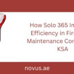 How Solo 365 Improves Efficiency in Fire Alarm Maintenance Contracts in KSA