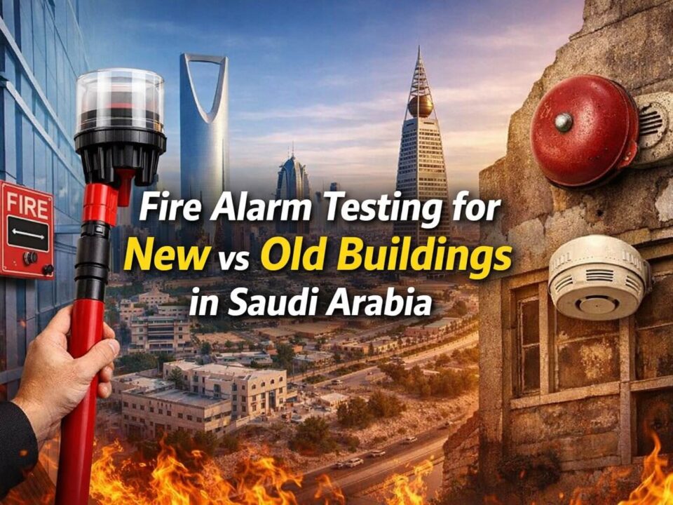 Fire Alarm Testing for New vs Old Buildings in Saudi Arabia