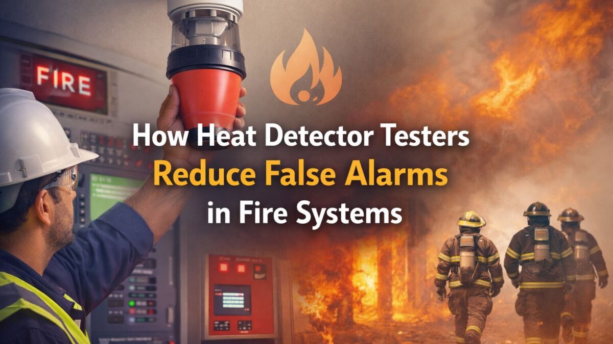 How Heat Detector Testers Reduce False Alarms in Fire Systems