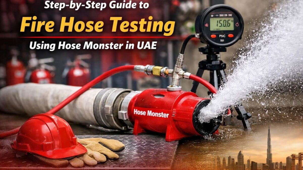 Step-by-Step Guide to Fire Hose Testing Using Hose Monster in UAE