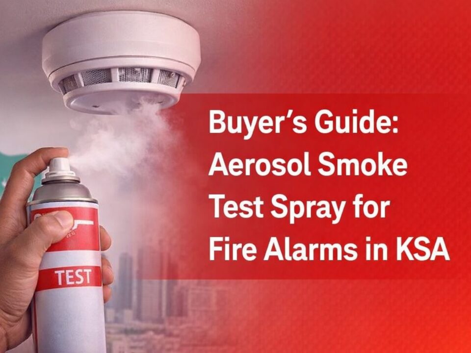 Buyer’s Guide: Aerosol Smoke Test Spray for Fire Alarms in KSA