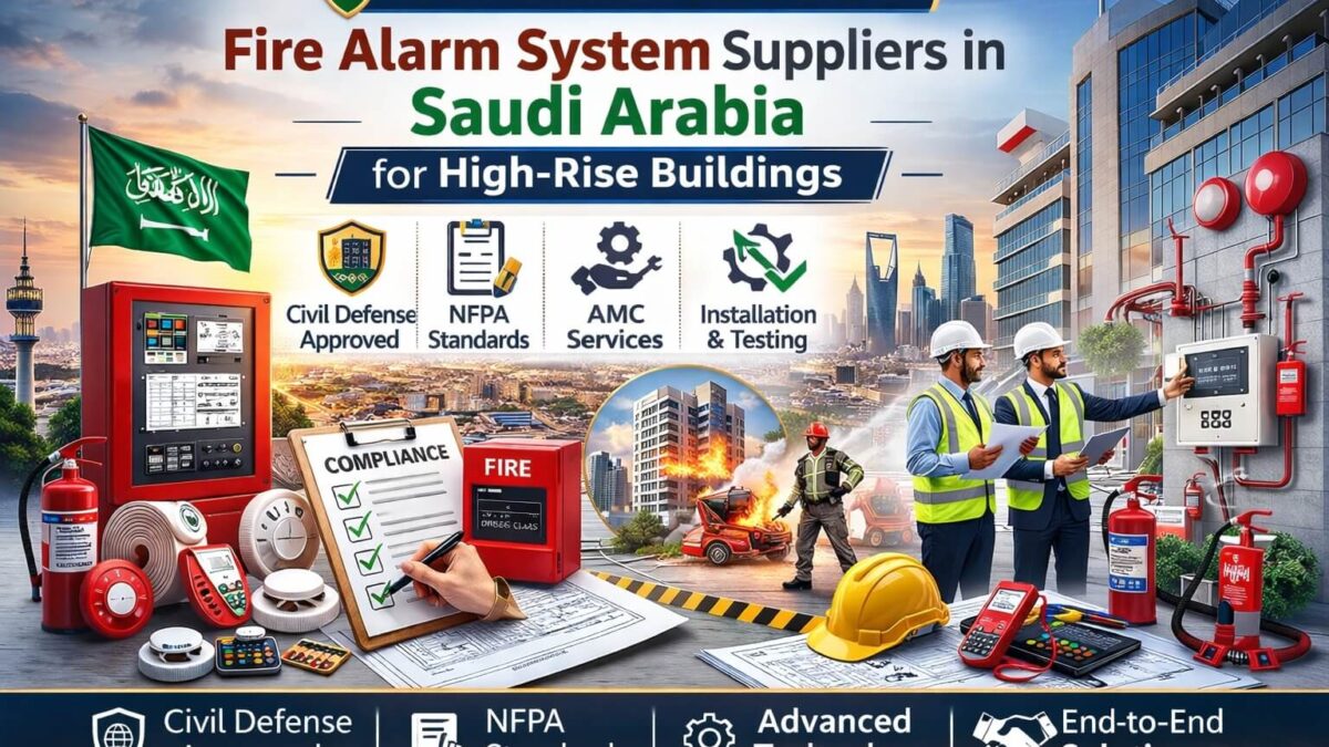 Compliance Guide Fire Alarm System Suppliers in Saudi Arabia for High-Rise Buildings