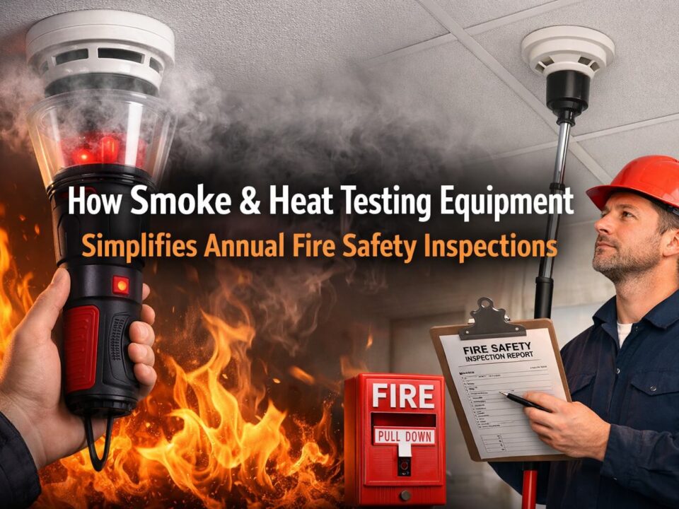 How Smoke & Heat Testing Equipment Simplifies Annual Fire Safety Inspections