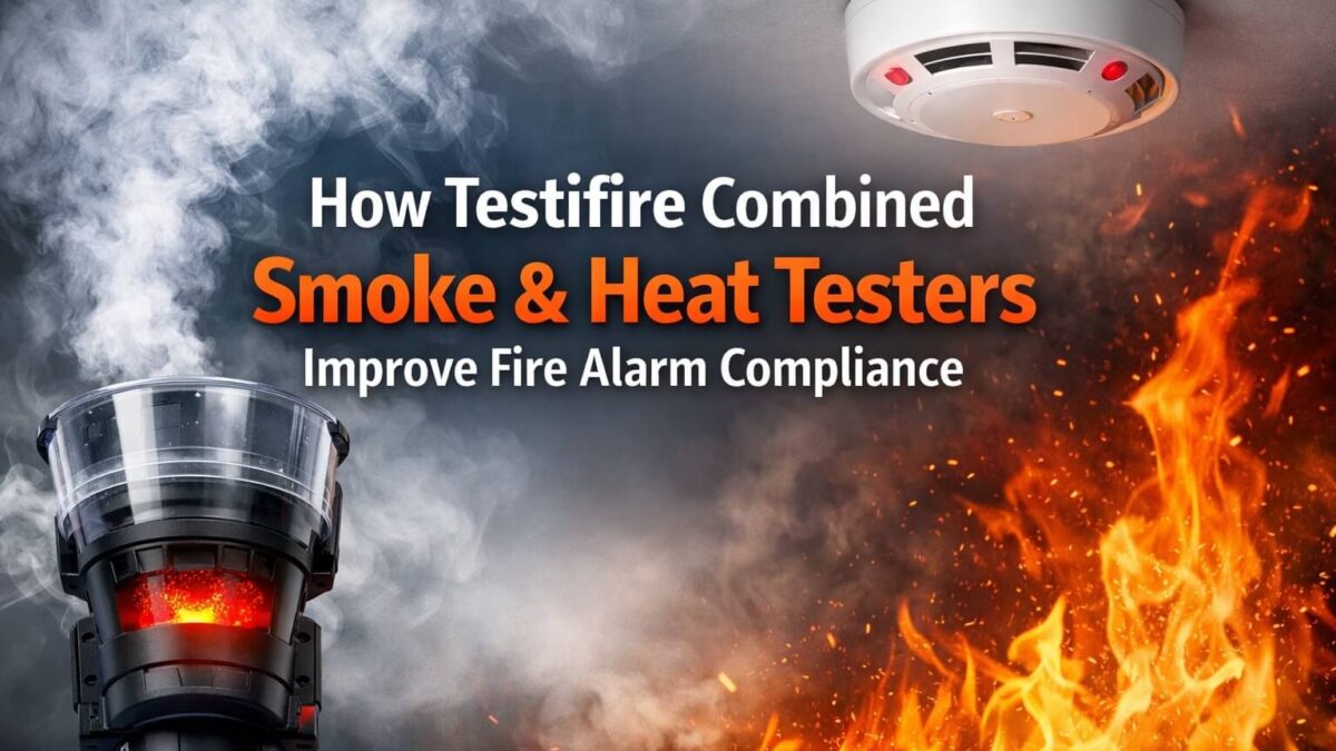 How Testifire Combined Smoke & Heat Testers Improve Fire Alarm Compliance