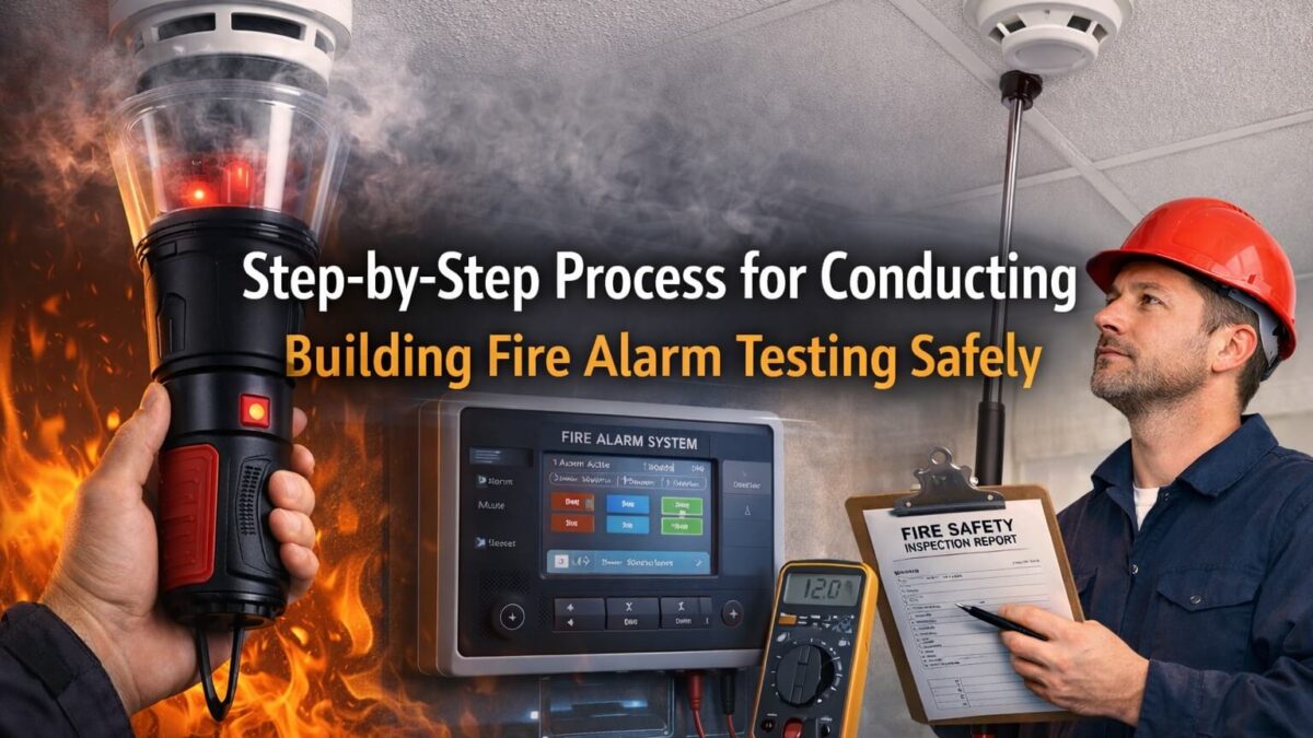 Step-by-Step Process for Conducting Building Fire Alarm Testing Safely