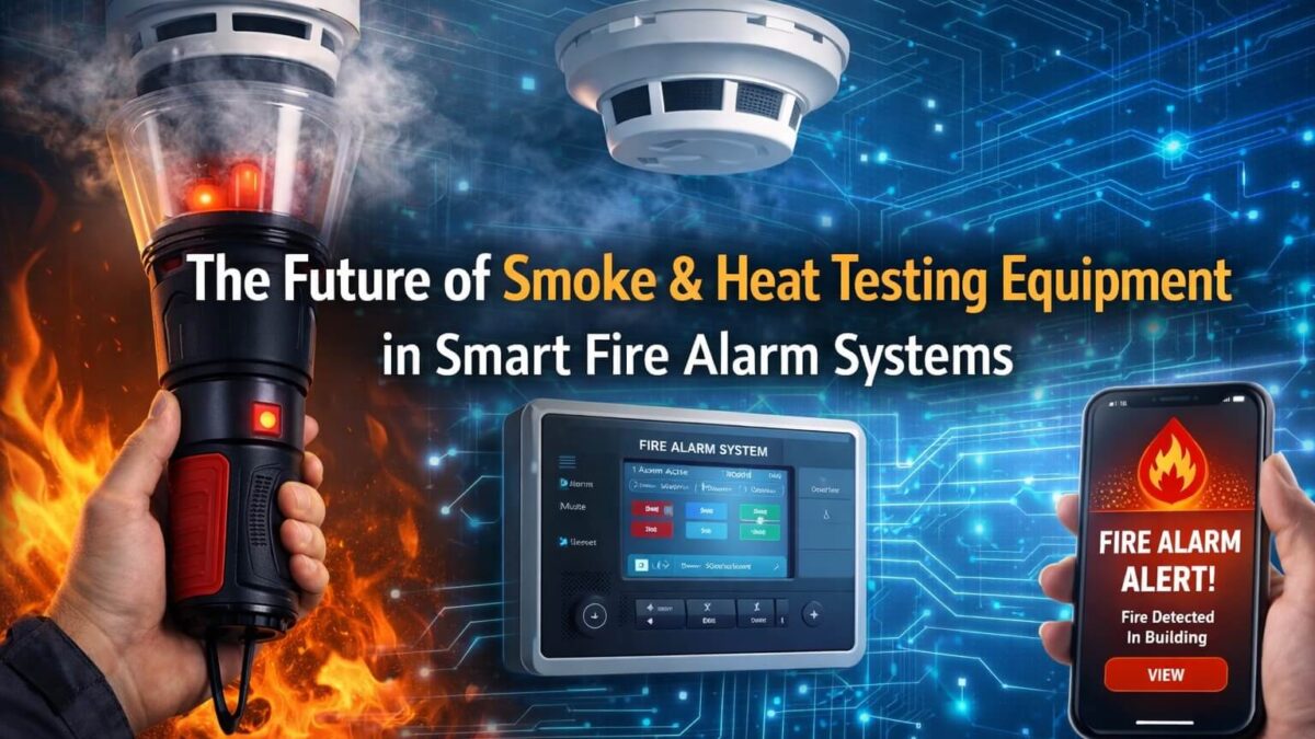 The Future of Smoke & Heat Testing Equipment in Smart Fire Alarm Systems