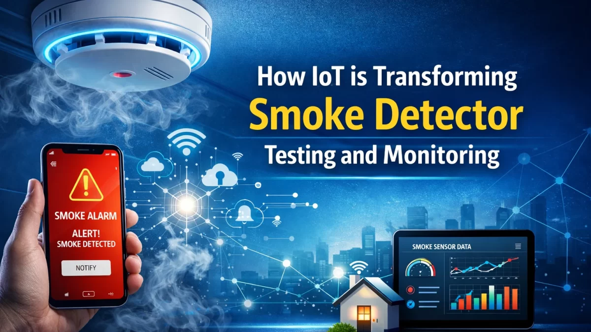 How IoT is Transforming Smoke Detector Testing and Monitoring