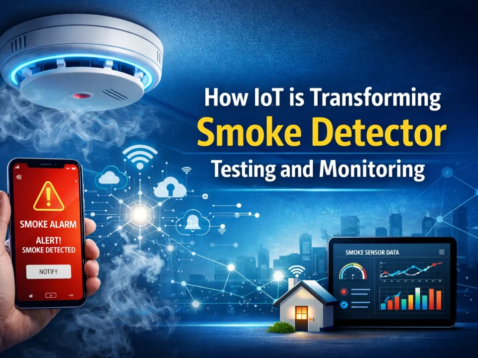 How IoT is Transforming Smoke Detector Testing and Monitoring