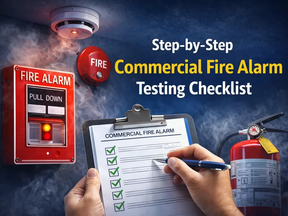 Step-by-Step Commercial Fire Alarm Testing Checklist