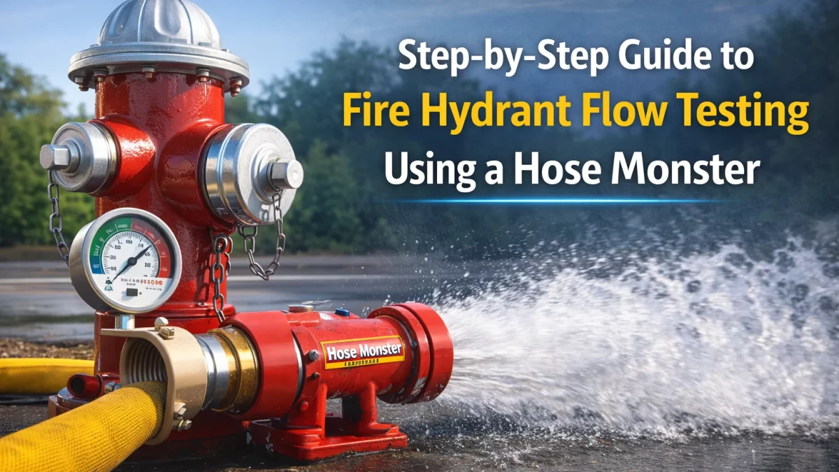 Step-by-Step Guide to Fire Hydrant Flow Testing Using a Hose Monster