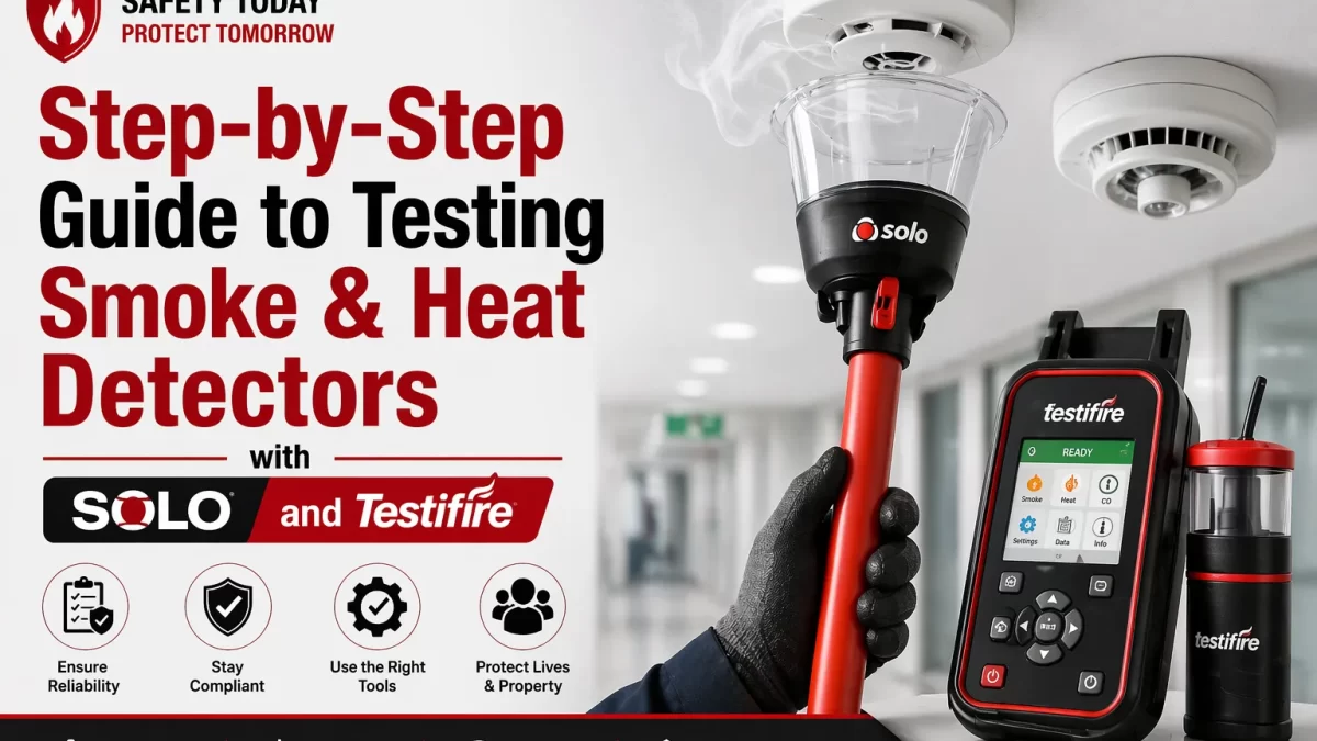 Step-by-Step Guide to Testing Smoke & Heat Detectors with SOLO and Testifire