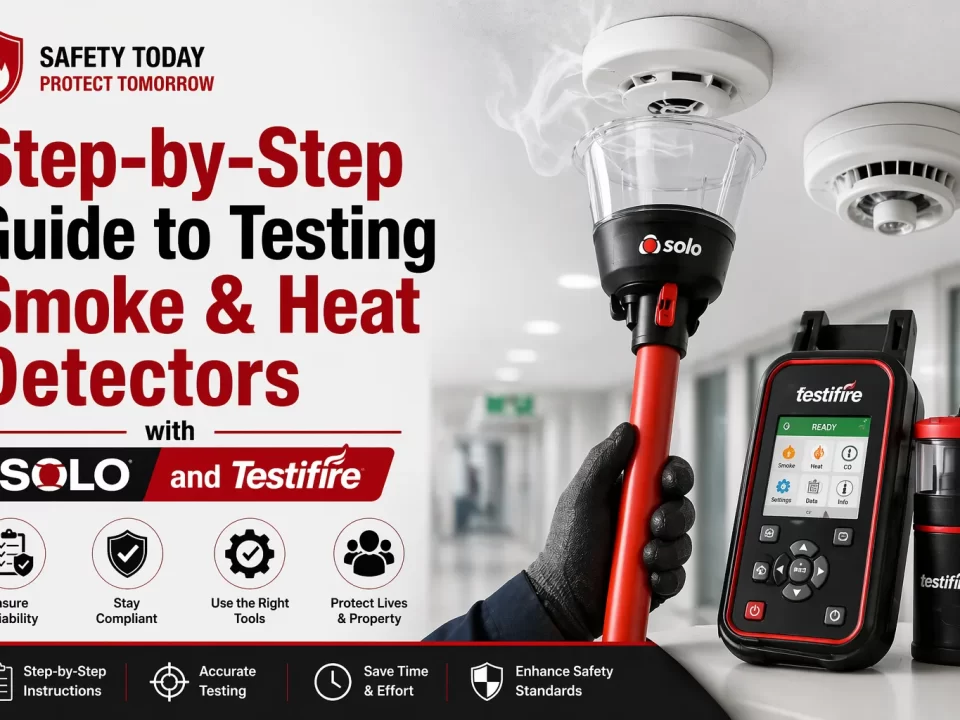 Step-by-Step Guide to Testing Smoke & Heat Detectors with SOLO and Testifire