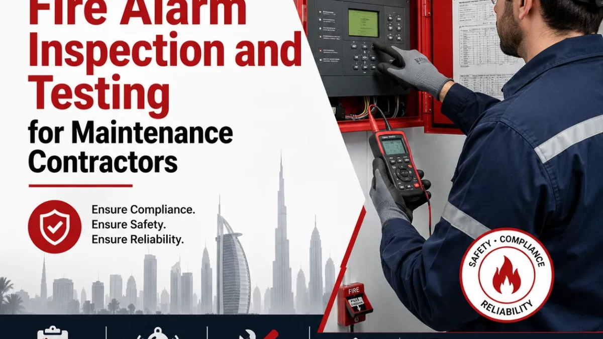 Complete Guide to Fire Alarm Inspection and Testing for Maintenance Contractors