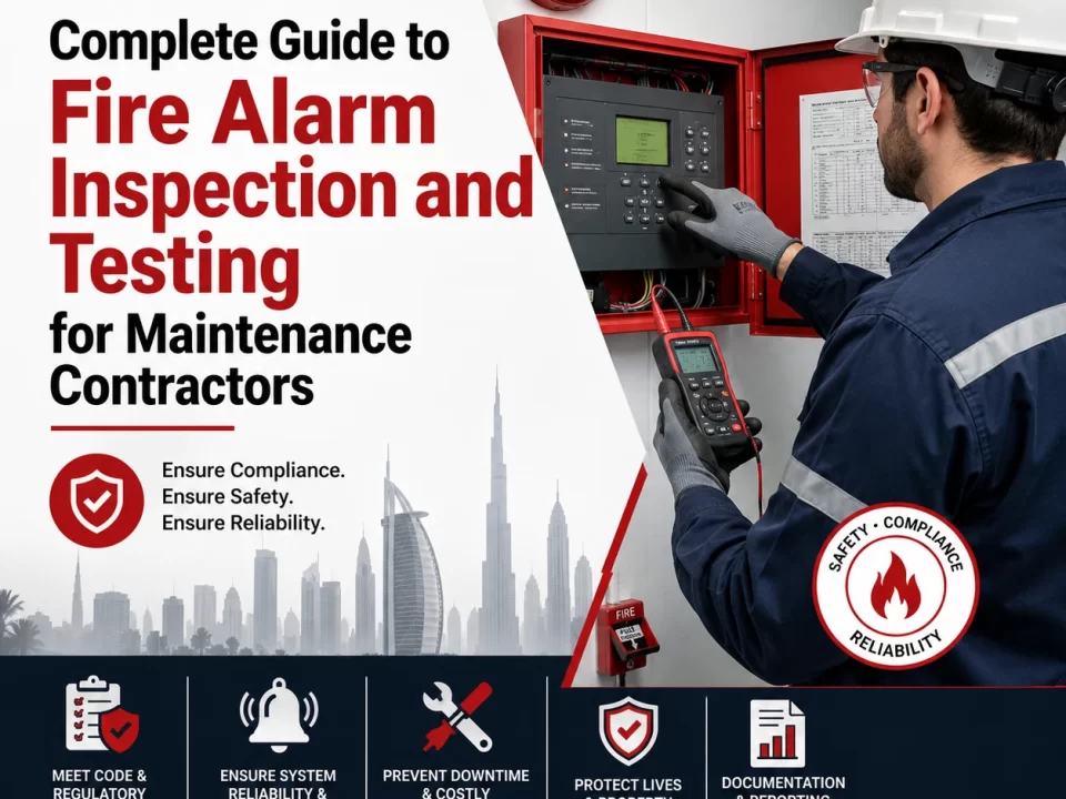 Complete Guide to Fire Alarm Inspection and Testing for Maintenance Contractors