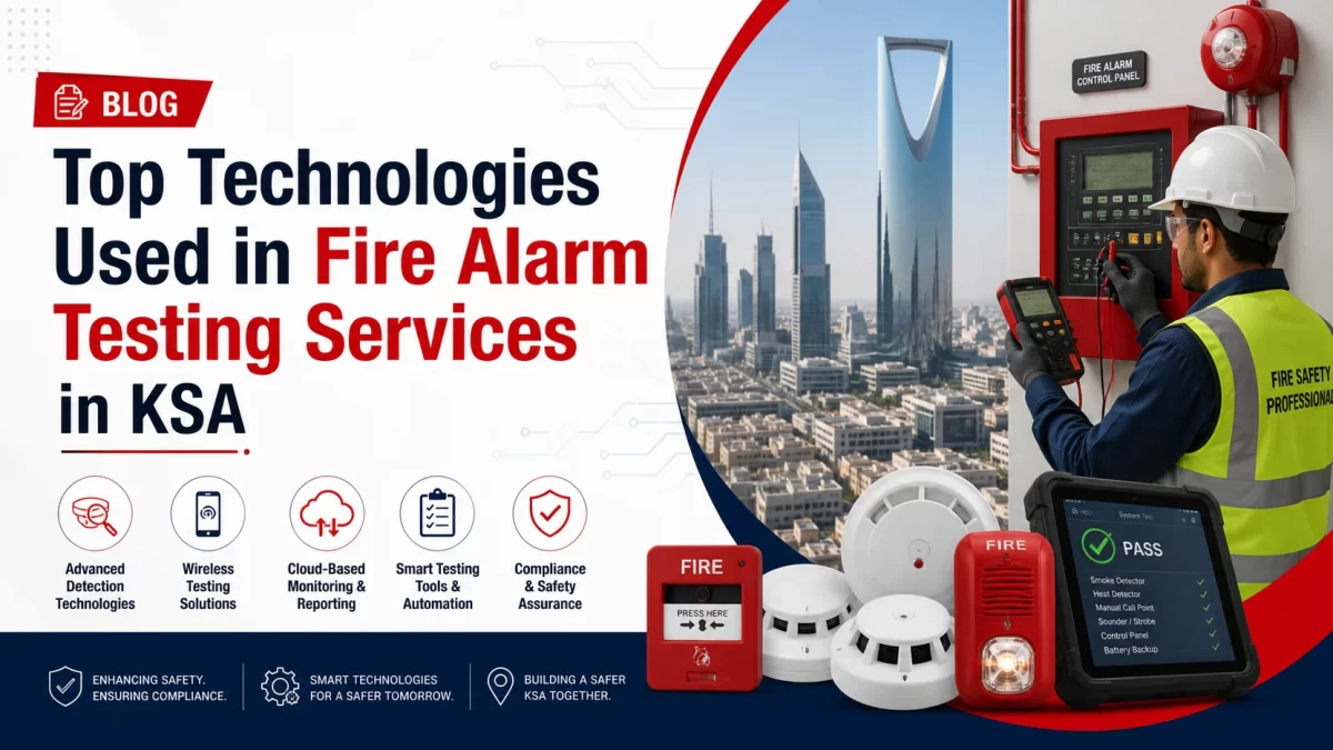Top Technologies Used in Fire Alarm Testing Services in KSA