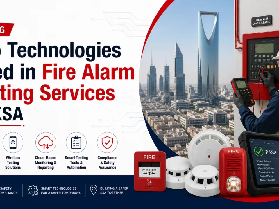 Top Technologies Used in Fire Alarm Testing Services in KSA