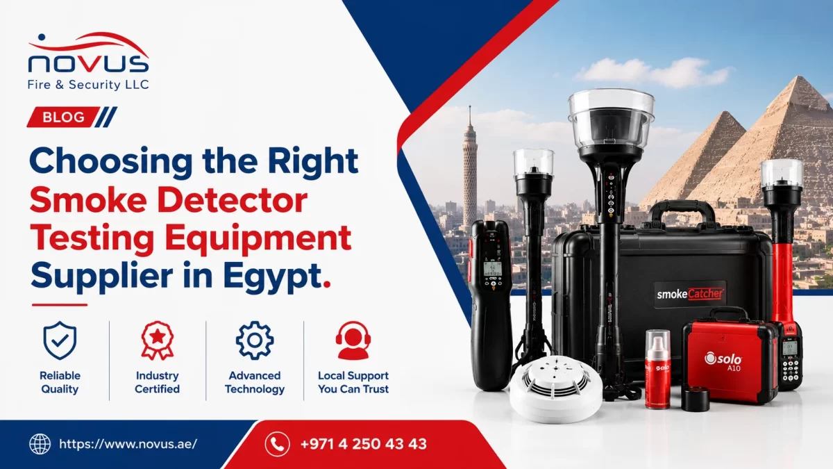 Choosing the Right Smoke Detector Testing Equipment Supplier in Egypt