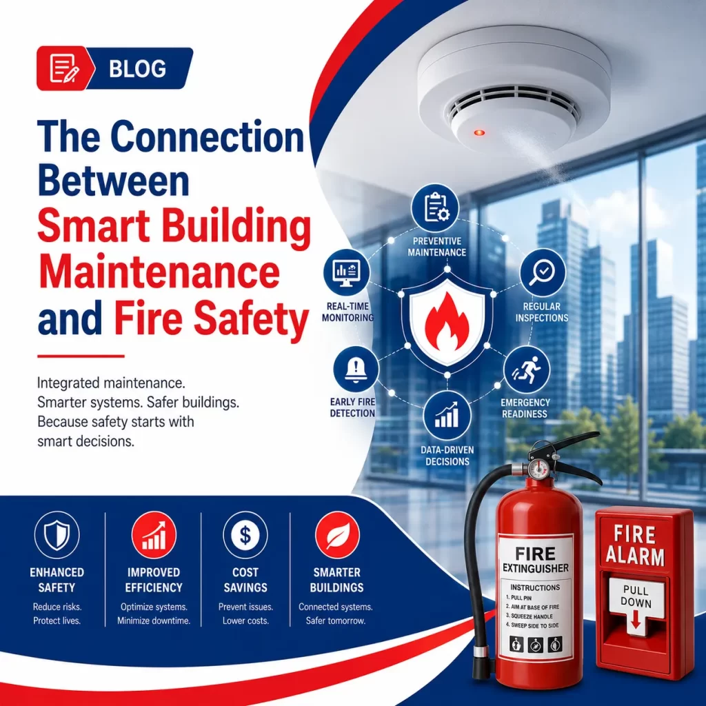 The Connection Between Smart Building Maintenance and Fire Safety