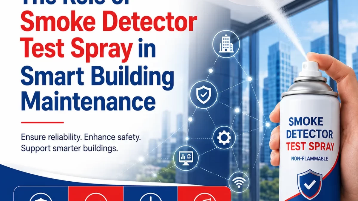 The Role of Smoke Detector Test Spray in Smart Building Maintenance