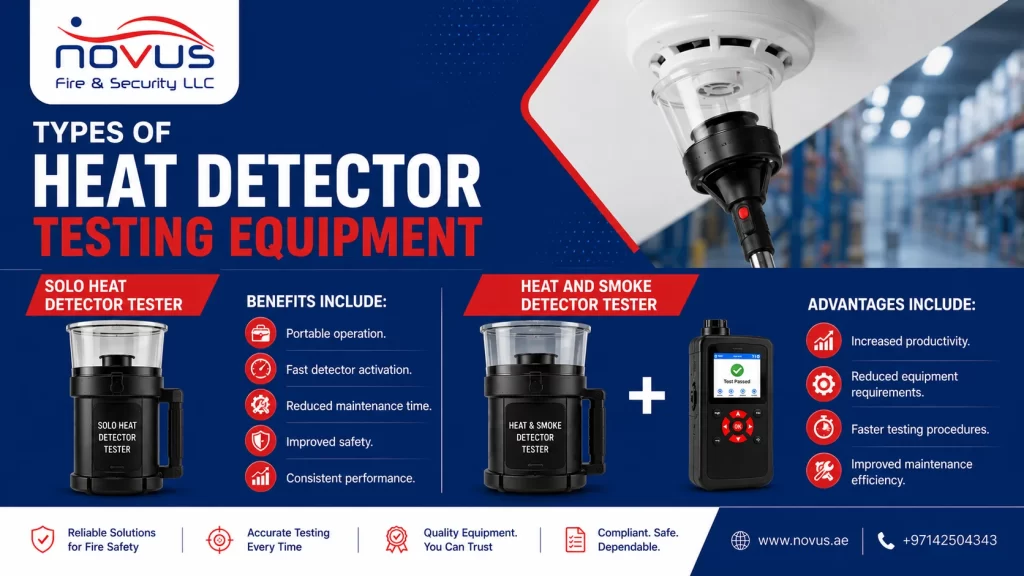 Types of Heat Detector Testing Equipment