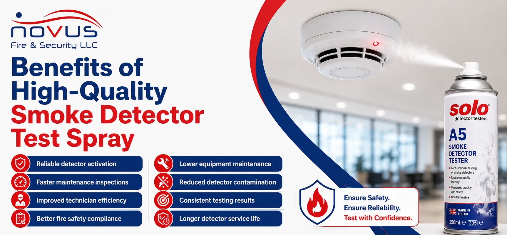 Benefits of High-Quality Smoke Detector Test Spray