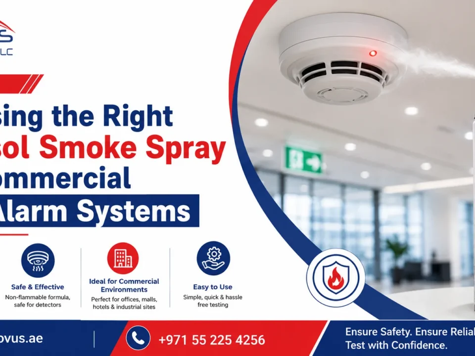 Choosing the Right Aerosol Smoke Spray for Commercial Fire Alarm Systems