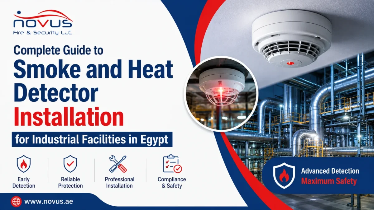 Complete Guide to Smoke and Heat Detector Installation for Industrial Facilities in Egypt