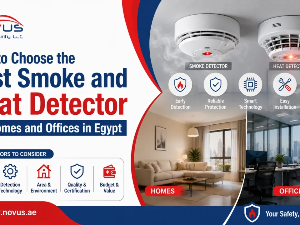 How to Choose the Best Smoke and Heat Detector for Homes and Offices in Egypt