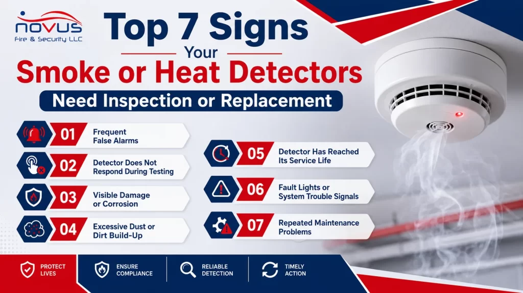 Top 7 Signs Your Smoke or Heat Detectors Need Inspection or Replacement