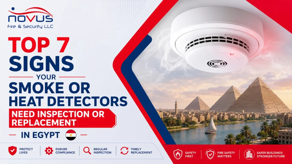 Top 7 Signs Your Smoke or Heat Detectors Need Inspection or Replacement in Egypt