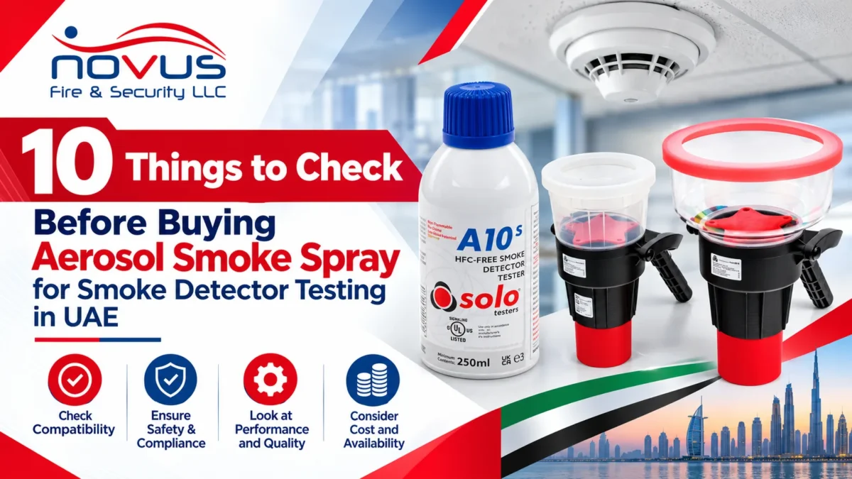 10 Things to Check Before Buying Aerosol Smoke Spray for Smoke Detector Testing in UAE