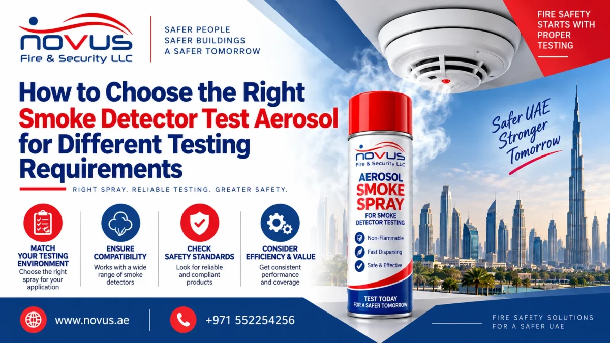How to Choose the Right Smoke Detector Test Aerosol for Different Testing Requirements