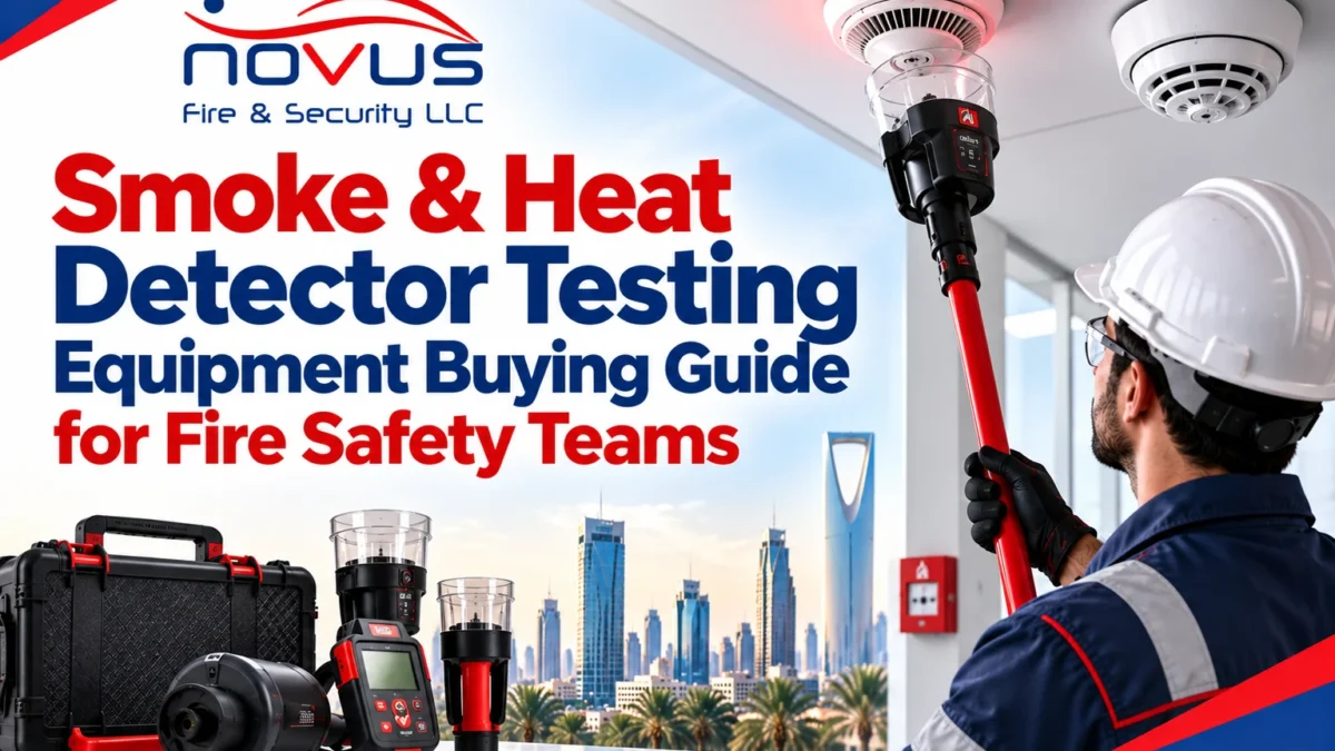 Smoke & Heat Detector Testing Equipment